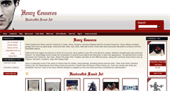 Desktop Screenshot of henrycesneros.com